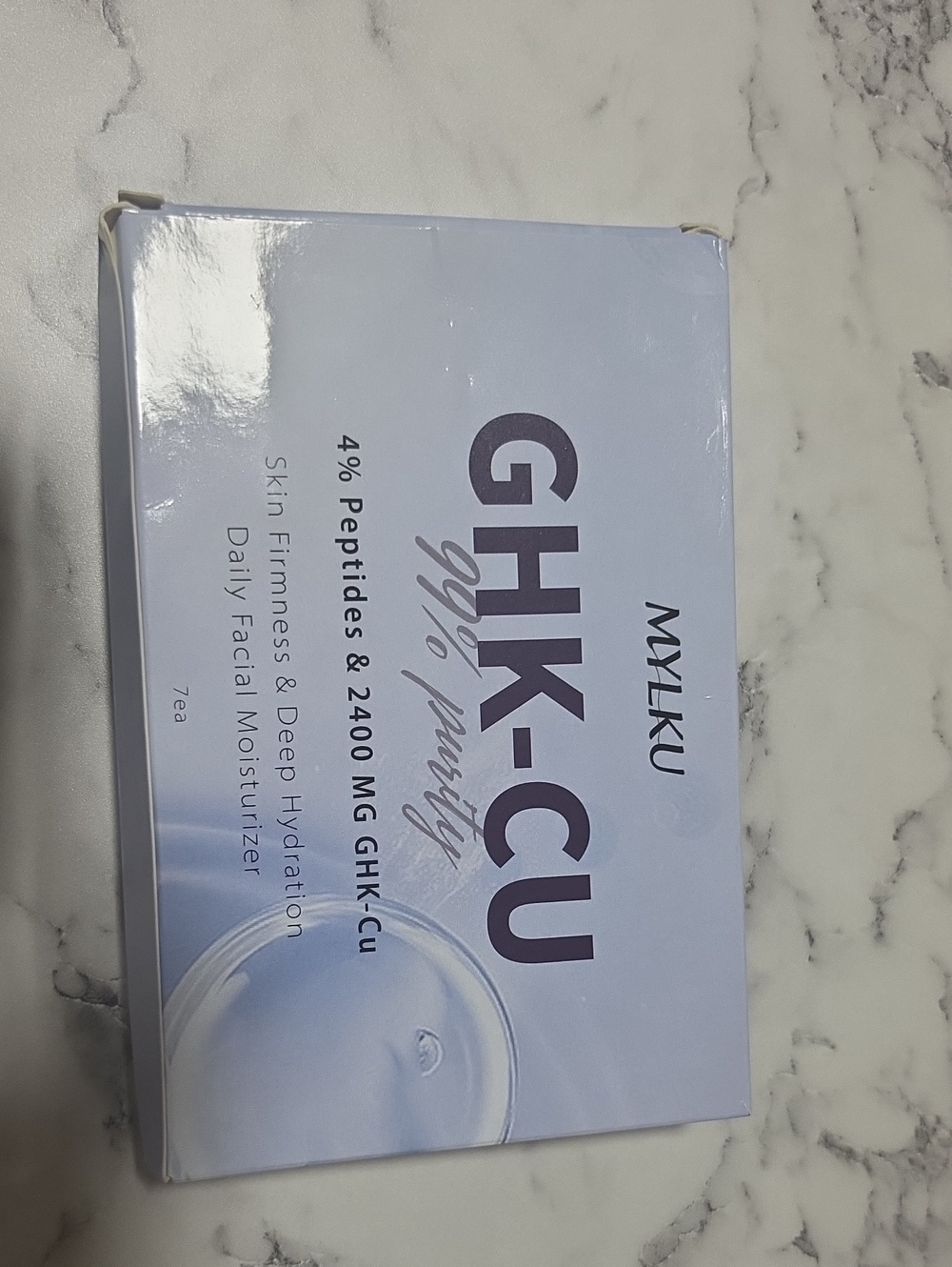 GHK-CU Daily Facial Moisturizer — Light Blue